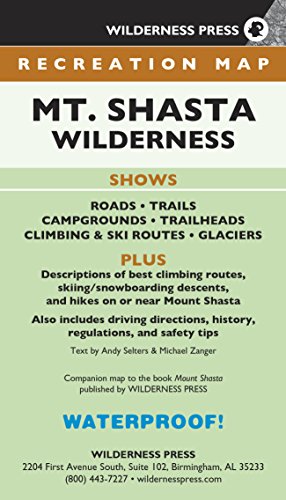 Algopix Similar Product 7 - MAP Mt Shasta Wilderness Recreation