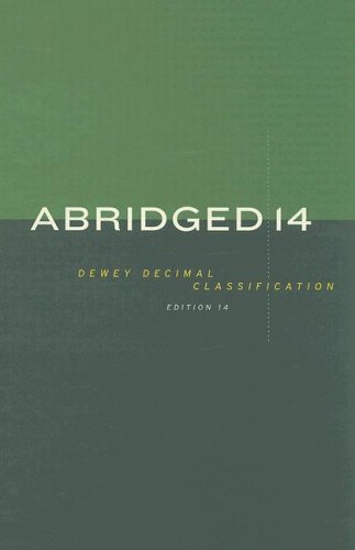 Algopix Similar Product 4 - Abridged Dewey Decimal Classification