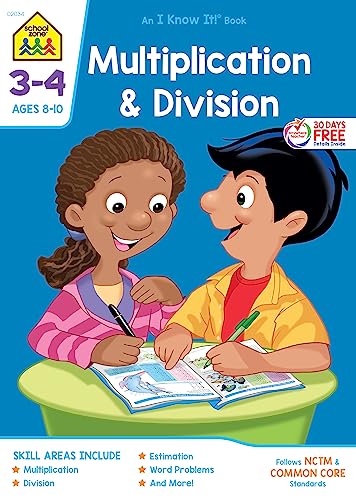 Algopix Similar Product 13 - School Zone  Multiplication  Division