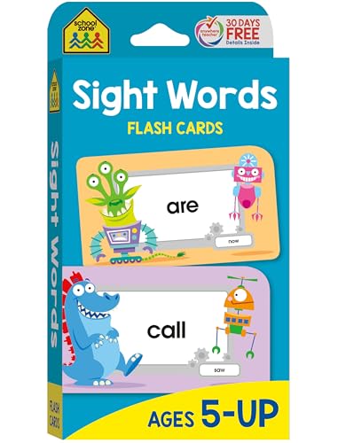 Algopix Similar Product 20 - School Zone Sight Words Flash Cards 56