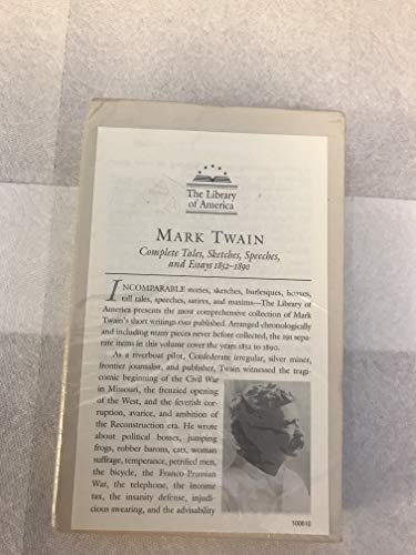 Algopix Similar Product 4 - Mark Twain Collected Tales Sketches