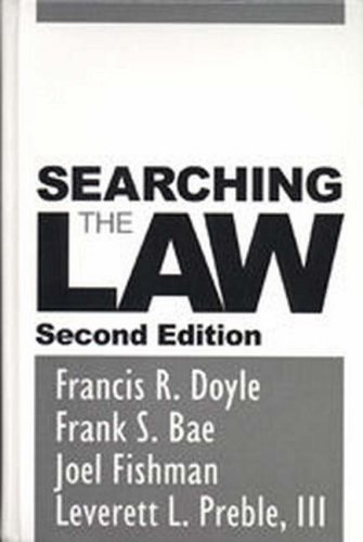 Algopix Similar Product 4 - Searching the Law/With Supplement 1