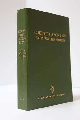 Algopix Similar Product 8 - Code of Canon Law: Latin-English Edition