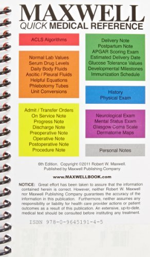 Algopix Similar Product 6 - Maxwell Quick Medical Reference