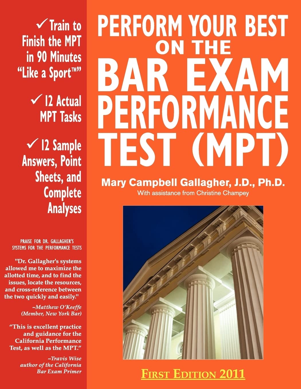 Algopix Similar Product 11 - Perform Your Best on the Bar Exam