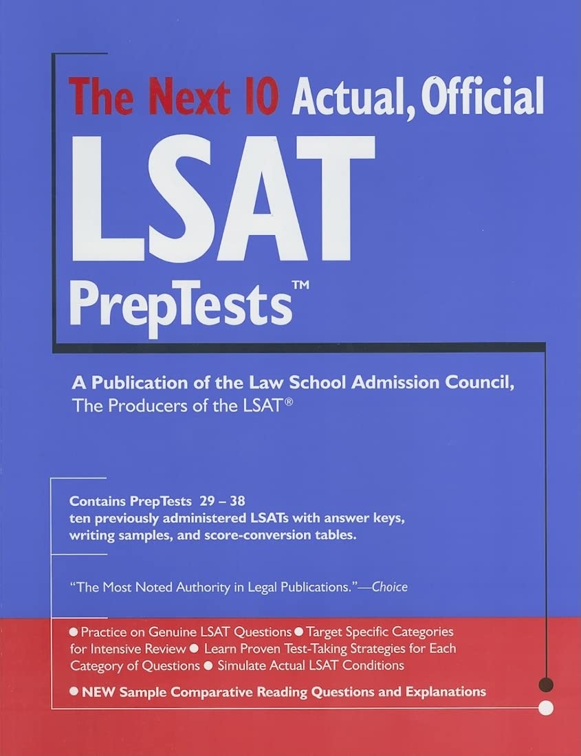 Algopix Similar Product 20 - The Next 10 Actual Official LSAT