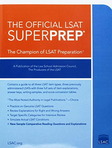 Algopix Similar Product 7 - The Official LSAT SuperPrep The