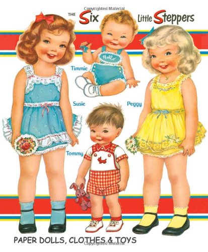 Algopix Similar Product 6 - Six Little Steppers Paper Dolls