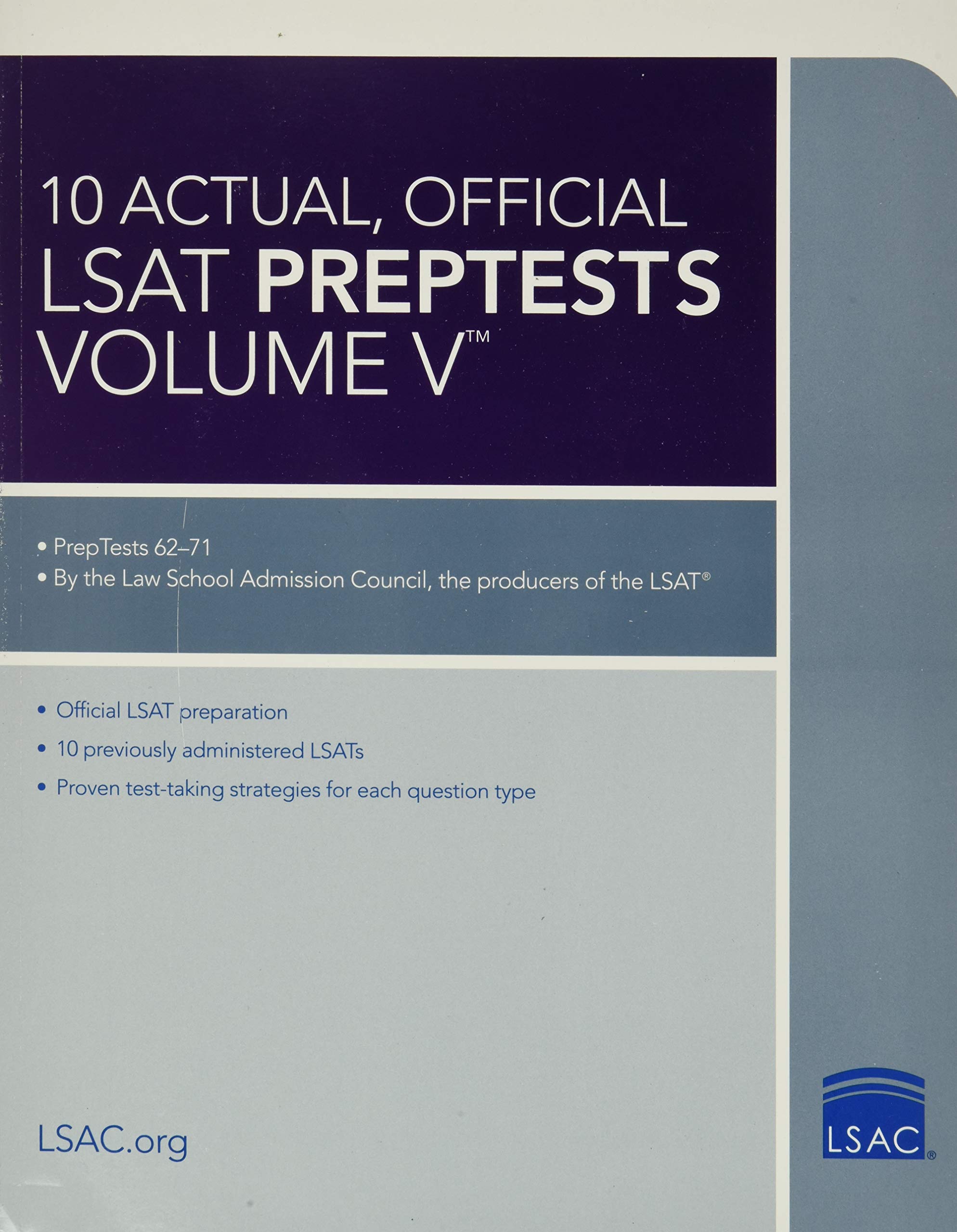Algopix Similar Product 14 - 10 Actual Official LSAT PrepTests