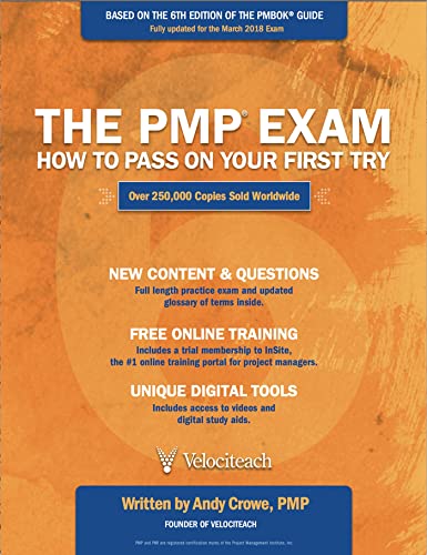 Algopix Similar Product 19 - The PMP Exam How to Pass on Your First