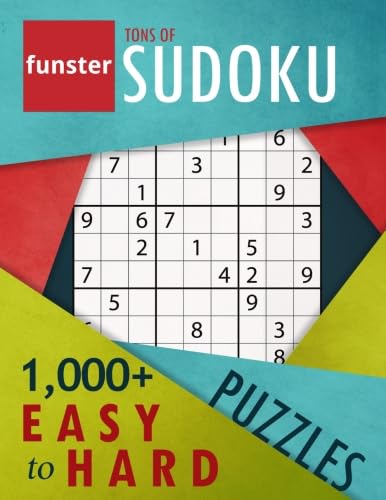 Algopix Similar Product 11 - Funster Tons of Sudoku 1000 Easy to