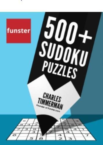 Algopix Similar Product 3 - Funster 500 Sudoku Puzzles Easy