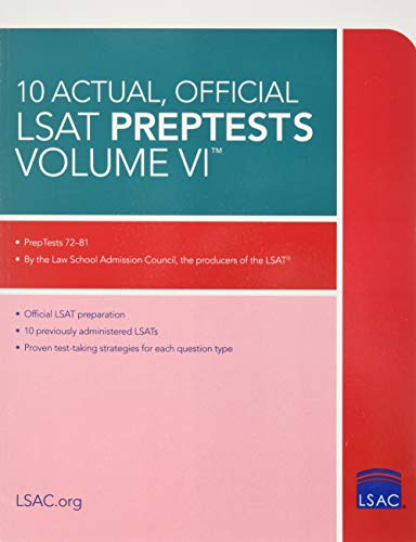 Algopix Similar Product 16 - 10 Actual Official LSAT PrepTests
