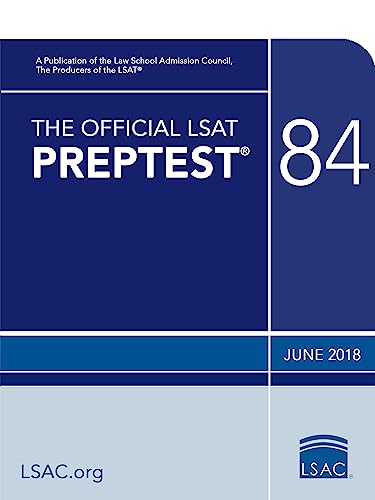 Algopix Similar Product 15 - The Official LSAT PrepTest 84 June