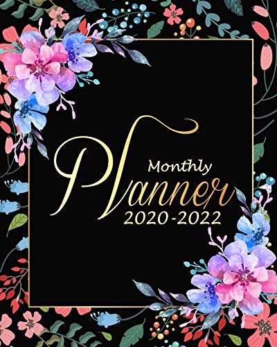 Algopix Similar Product 9 - 20202022 Monthly Planner Floral