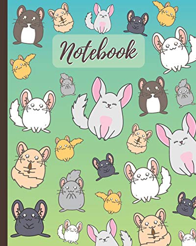 Algopix Similar Product 14 - Notebook Cute Chinchillas Cartoon
