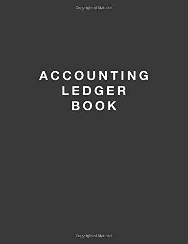 Algopix Similar Product 13 - Accounting Ledger Book Simple