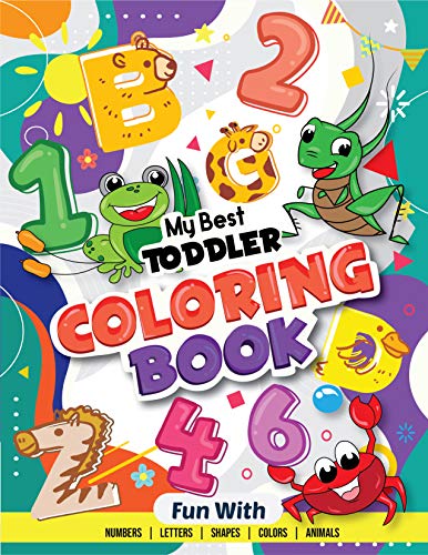 Algopix Similar Product 12 - My Best Toddler Coloring Book  Fun