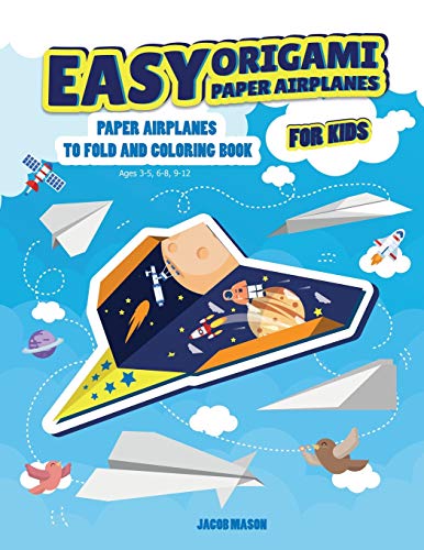 Algopix Similar Product 16 - Easy Origami Paper Airplanes for Kids