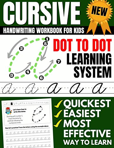 Algopix Similar Product 15 - Cursive Handwriting Workbook For Kids
