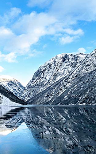 Algopix Similar Product 17 - Notebook Fjord River Norway Norwegian