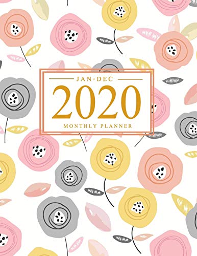 Algopix Similar Product 17 - 2020 Monthly Planner JanDec 12 Months