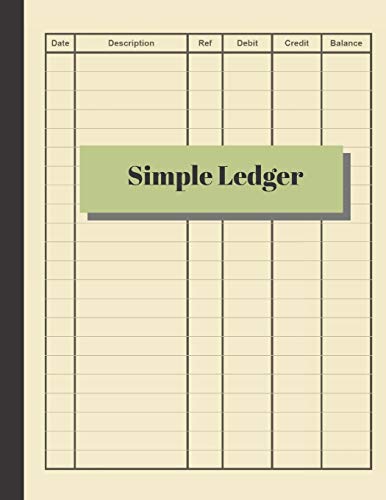 Algopix Similar Product 5 - Simple Ledger Cash Book Accounts