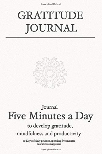 Algopix Similar Product 7 - Gratitude Journal Journal 5 minutes a