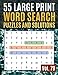Algopix Similar Product 16 - 55 Large Print Word Search Puzzles and