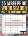 Algopix Similar Product 13 - 55 Large Print Word Search Puzzles and