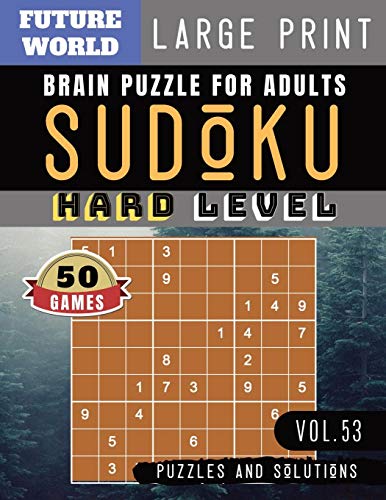 Algopix Similar Product 16 - Sudoku Hard Future World Activity Book