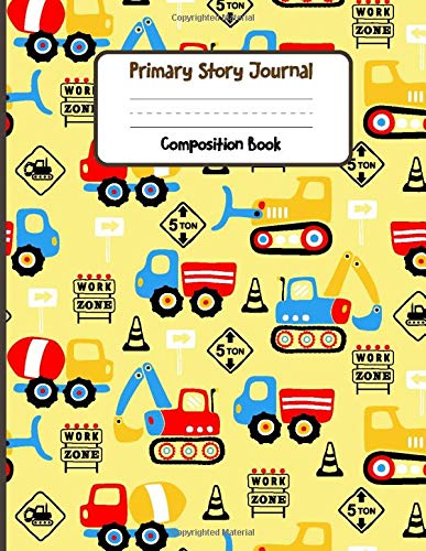 Algopix Similar Product 6 - Primary Story Journal Composition Book