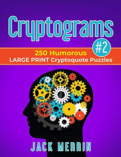 Algopix Similar Product 13 - Cryptograms 2 250 Humorous LARGE