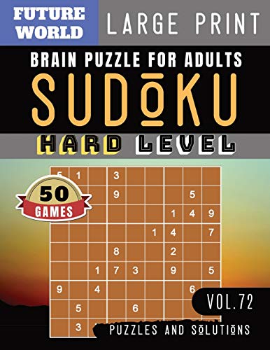 Algopix Similar Product 5 - Sudoku Hard difficult sudoku books for