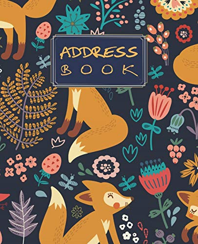 Algopix Similar Product 20 - Address Book Floral Cover address book