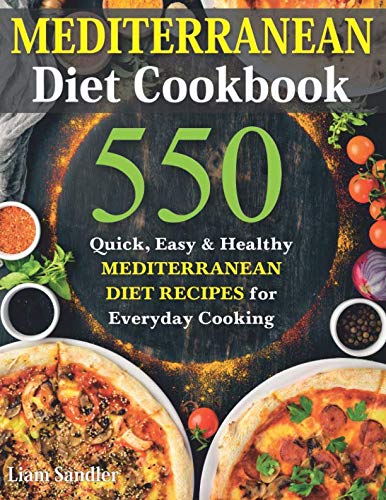 Algopix Similar Product 20 - Mediterranean Diet Cookbook 550 Quick