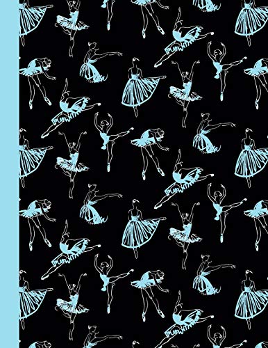 Algopix Similar Product 9 - Ballet Dancers Notebook Composition