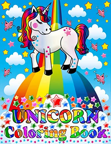 Algopix Similar Product 5 - Unicorn Coloring Book: For Kids Ages 4-8