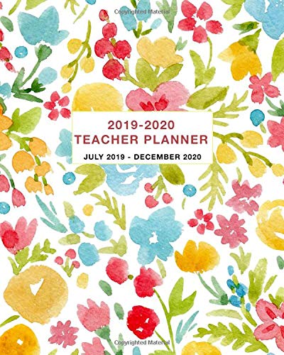 Algopix Similar Product 17 - Teacher Planner 20192020 July 2019 