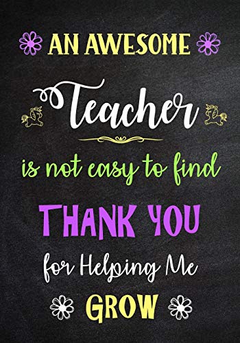 Algopix Similar Product 13 - An Awesome Teacher is Not Easy to Find
