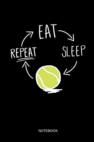 Algopix Similar Product 20 - Tennis  Notebook Eat  Sleep  Tennis