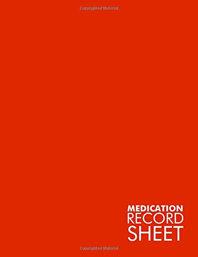 Algopix Similar Product 10 - Medication Record Sheet Personal