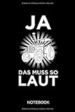 Algopix Similar Product 7 - Ja das muss so laut  Notebook