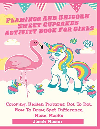 Algopix Similar Product 19 - Flamingo And Unicorn Sweet Cupcakes