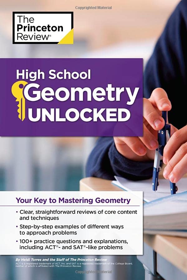 Algopix Similar Product 3 - High School Geometry Unlocked Your Key
