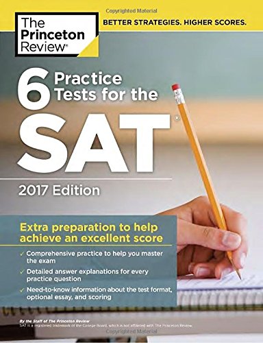 Algopix Similar Product 20 - 6 Practice Tests for the SAT 2017