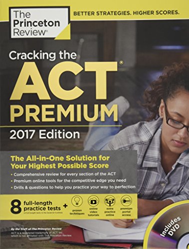 Algopix Similar Product 2 - Cracking the ACT Premium Edition with 8