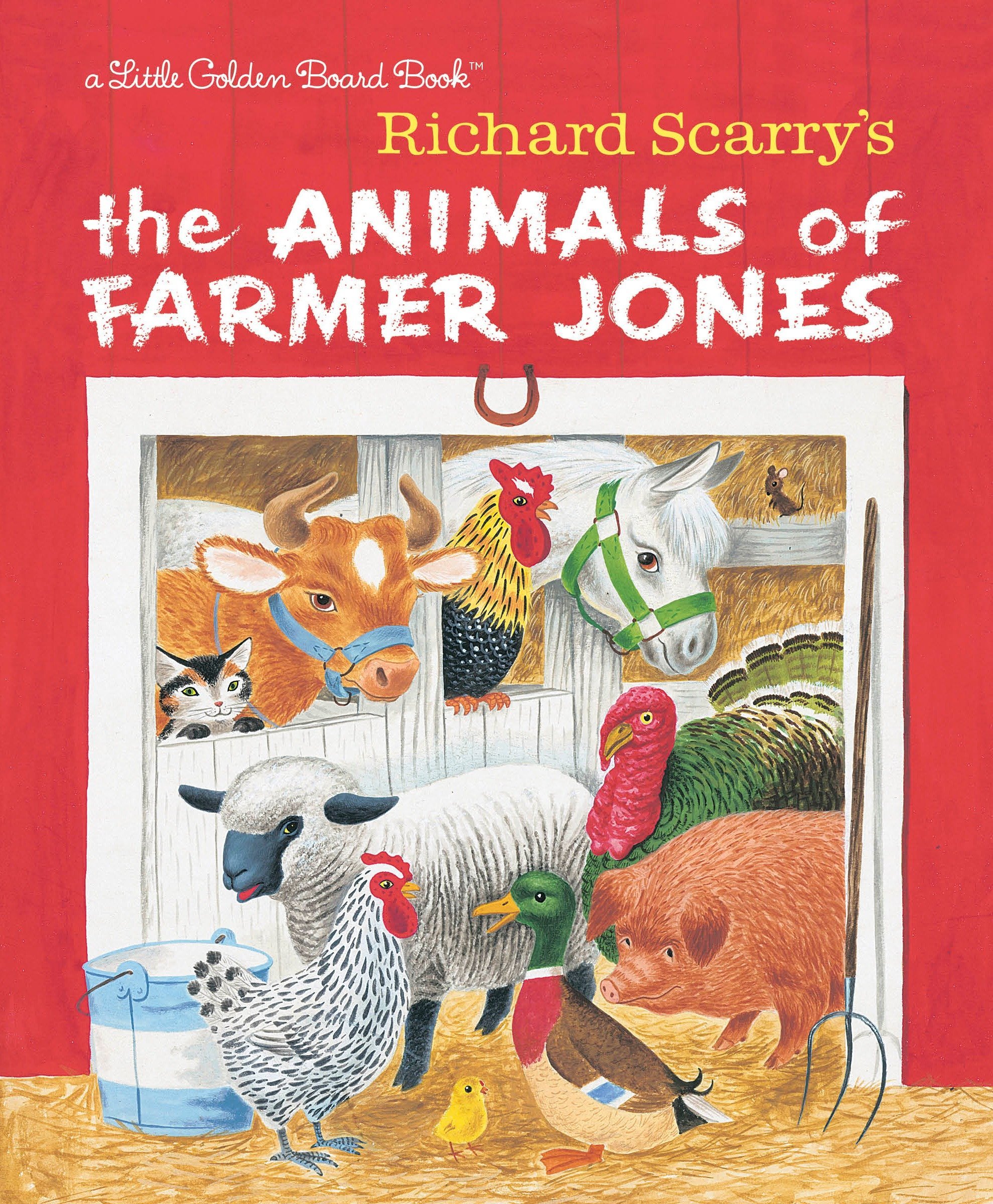 Algopix Similar Product 15 - Richard Scarrys The Animals of Farmer