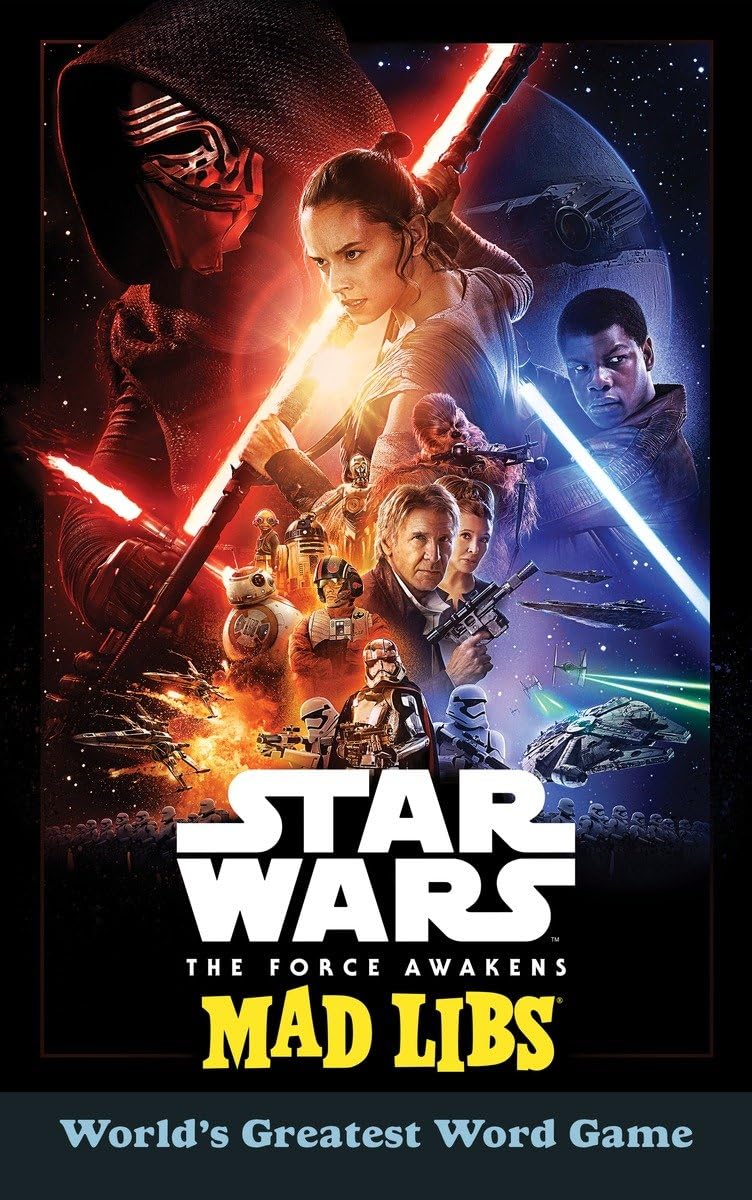 Algopix Similar Product 4 - Star Wars The Force Awakens Mad Libs