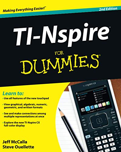 Algopix Similar Product 5 - TI-Nspire For Dummies, 2nd Edition